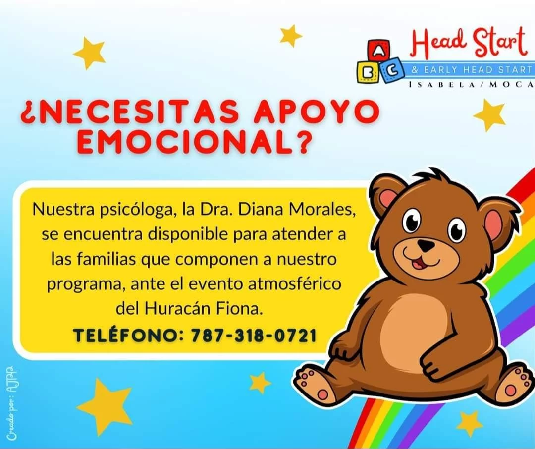 Apoyo emocional - Head Start y Early Head Start