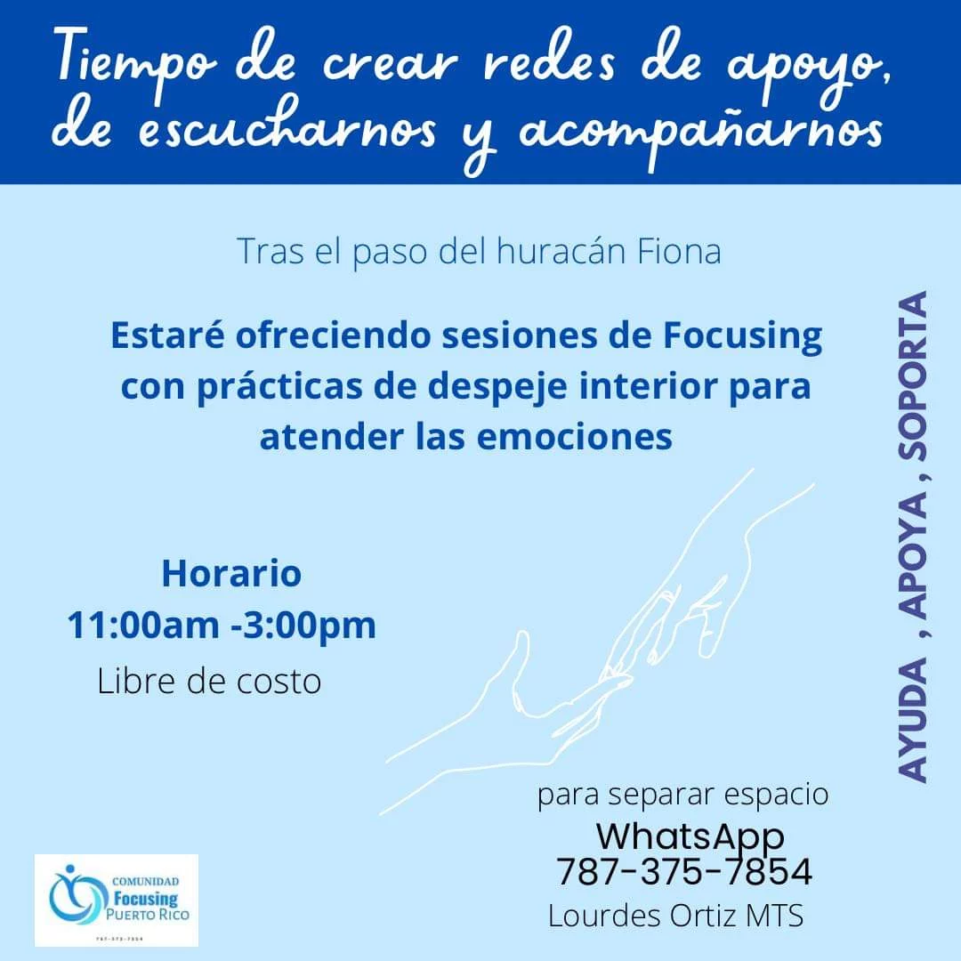 Sesiones de Focusing